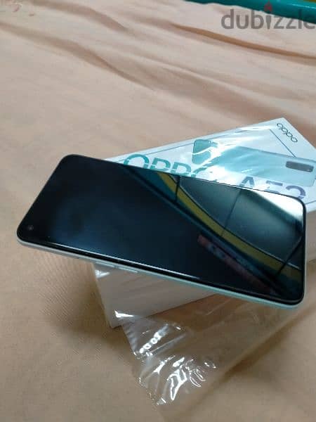 oppo a52 128/4+3 كسر زيرو بلمعه الجديد 8