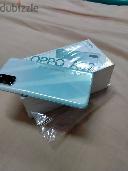 oppo a52 128/4+3 كسر زيرو بلمعه الجديد 9