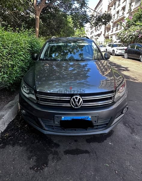 Volkswagen Tiguan 2014 for sale ڤولكس ڤاجن تيجوان للبيع - حاله ممتازه 0