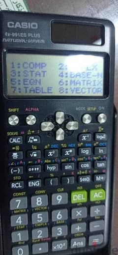 اله حاسبة casio fx_991Es plus 0