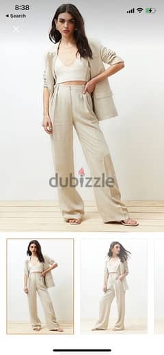 trendyol linen pants 0