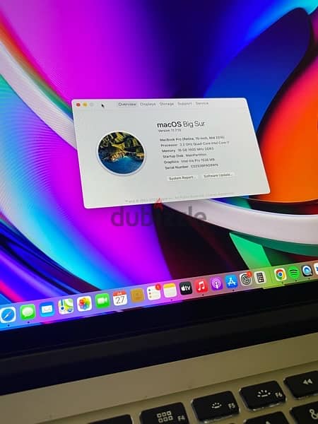 MacBook Pro 15” (CORE I7 - RAM 16 - 500GB) 2