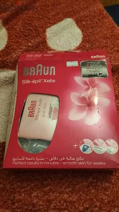 Braun hair removal device for women