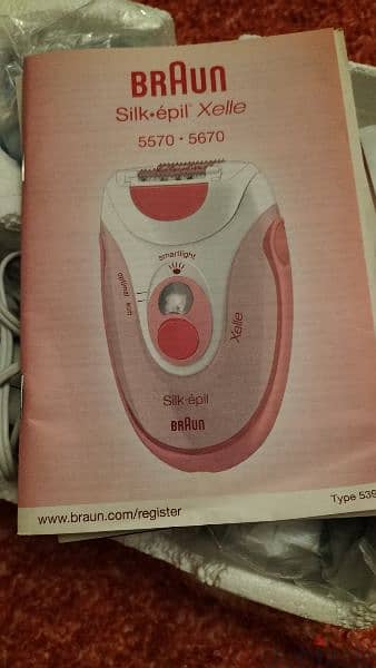 Braun hair removal device for women 1