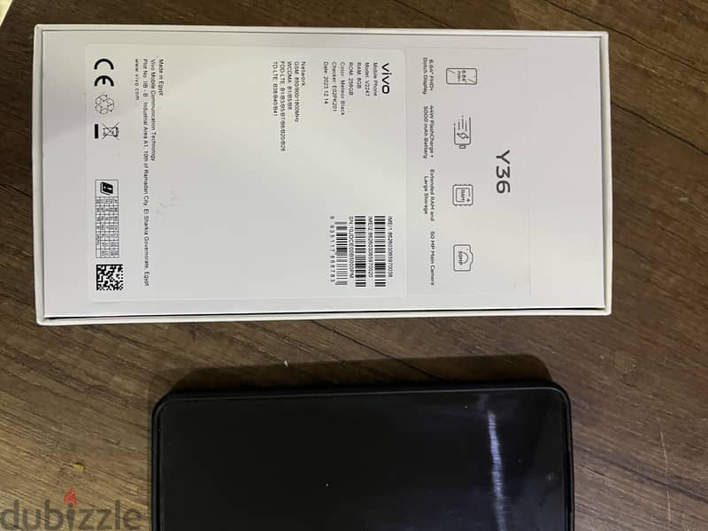 VIVO Y36 256 GB (استعمال ٦ شهور) 1