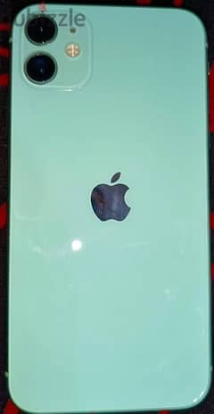 Iphone 11 with facetime - 128 GB - Mint green - like new