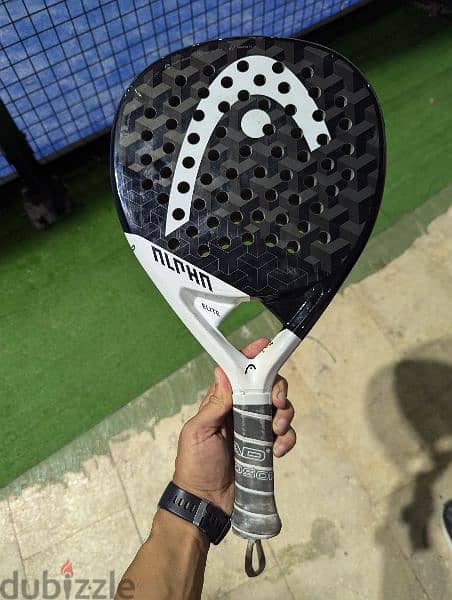 padel racket: Head Graphene 360 Alpha Elite 0