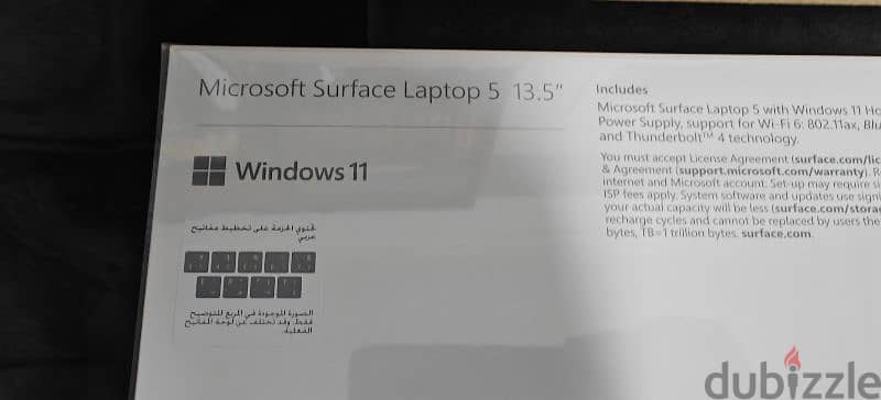 Microsoft Surface Laptop 5 13.5" 12th i5-1235U 8GB 512GB Platinum 3