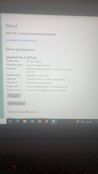 ideapad flex5 0