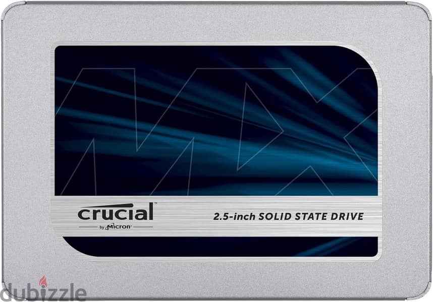 هارد  crucial ssd 500 g مستعمل بحالة الزيرو بهيلس 97% 0