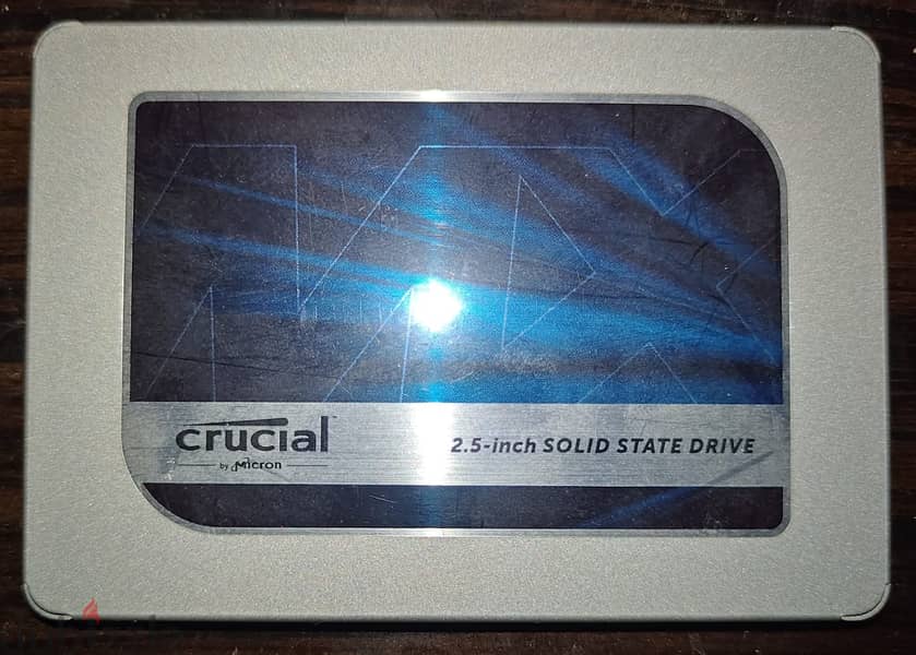 هارد  crucial ssd 500 g مستعمل بحالة الزيرو بهيلس 97% 6