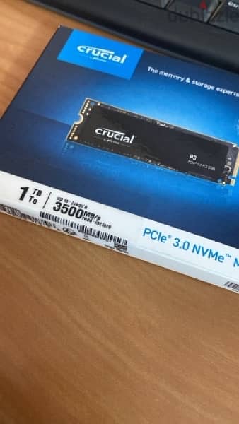 Crucial P3 1TB M. 2 PCIe 0