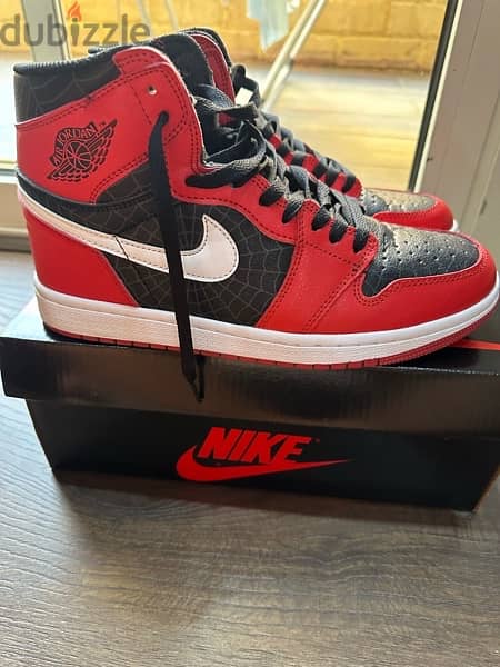 Nike air jordan spider-man edition size 43 3