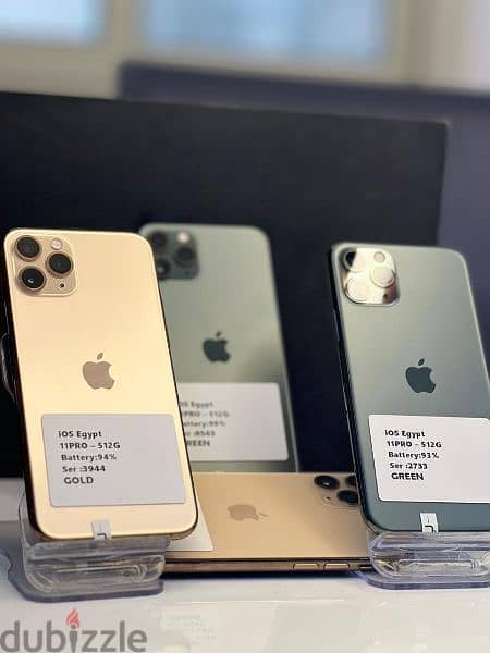 عروض لفتره محدودة جدا وبأقل الاسعار iPhone 11 Pro بخطيين 6