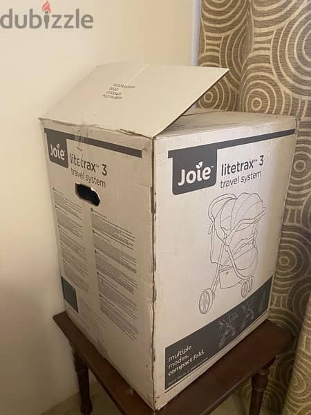 stroller joie litetrax 3 with car seat 1