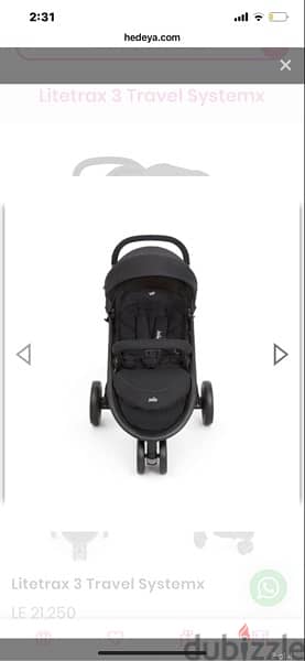 stroller joie litetrax 3 with car seat 6