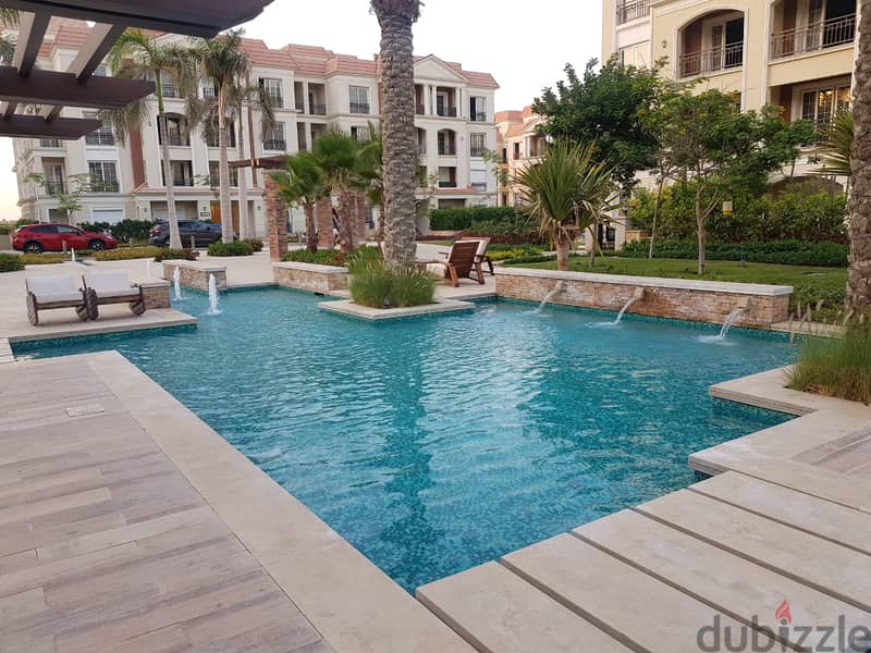 شقة 188م متشطبة بالفرش في كمبوند ريجينتس بارك apartment for sale 188m 1