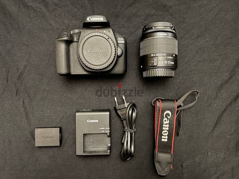 Canon eos 4000D / EF-S 18-55 kit 0