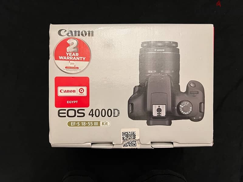 Canon eos 4000D / EF-S 18-55 kit 1