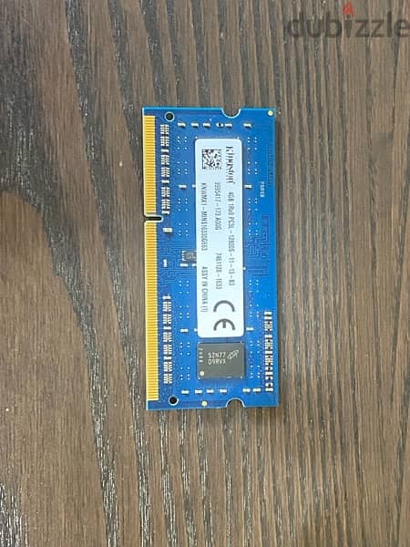 Kingston 1600 Mhz 4GB RAM 1