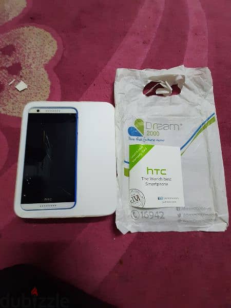 هاتف +htc 820 g محتاج تغيير بطارية وبدون شاحن 1