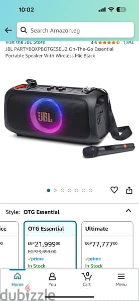 JBL partybox on the go new version original 1