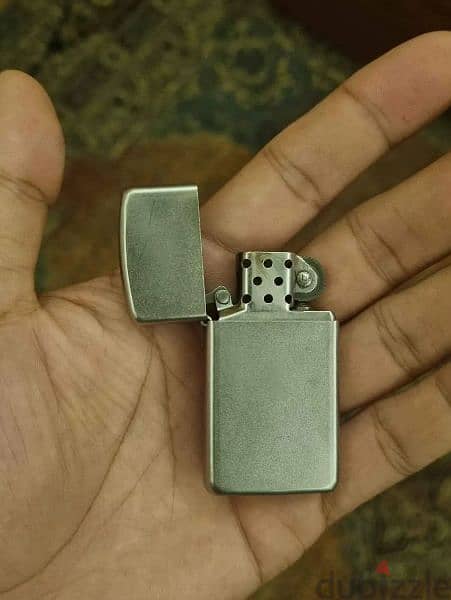 ولاعة زيبو كلاسيك سليم فلات zippo classic slim flat 3