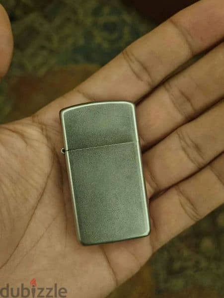 ولاعة زيبو كلاسيك سليم فلات zippo classic slim flat 4