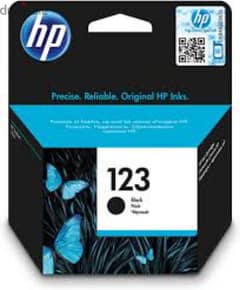 ink 123 hp black