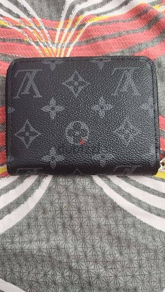 Louis vuitton wallet black color high quality high copy 1