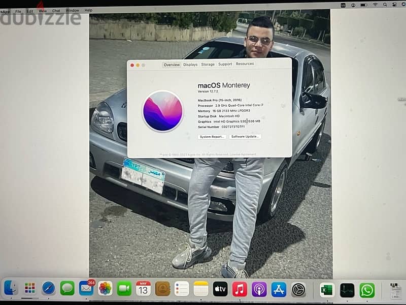 MacBook Pro 2016 core i7 15 inch 5