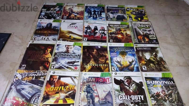 Xbox 360 مع الكاميرا و اربع دراعات 7