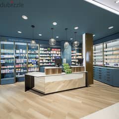 A pharmacy with a minimum rent of 4,860,000, mandatory for 20 years + 10% annual increase, receipt for two years 0