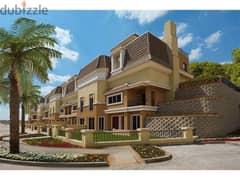 The lowest total price for an Apartment 139m  garden79m ready to move in compound  sarai with down payment and installments 0