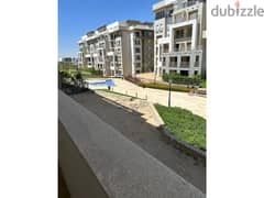 on the best view of swimming pool and landscape Apartment 191m corner with installments in Garden Residence Hyde Park Fifth Settlement 0