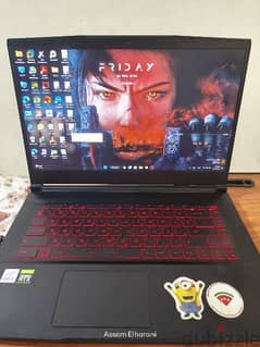 MSI gf63 Laptop