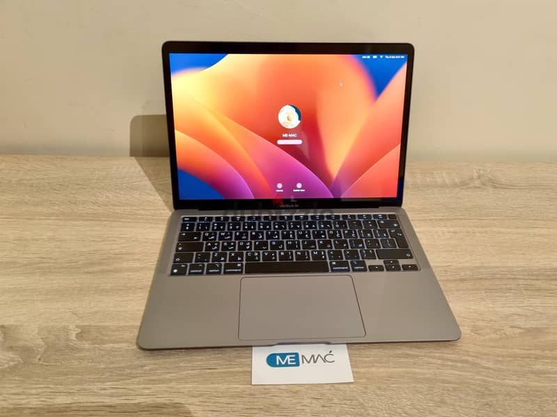 Macbook Air M1 8 Core 16G 512SSD بطاريه ٩٧٪ 0