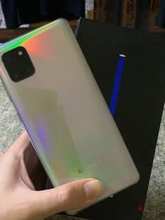 samsung note 10 lite سامسونج نوت حاله ممتازه