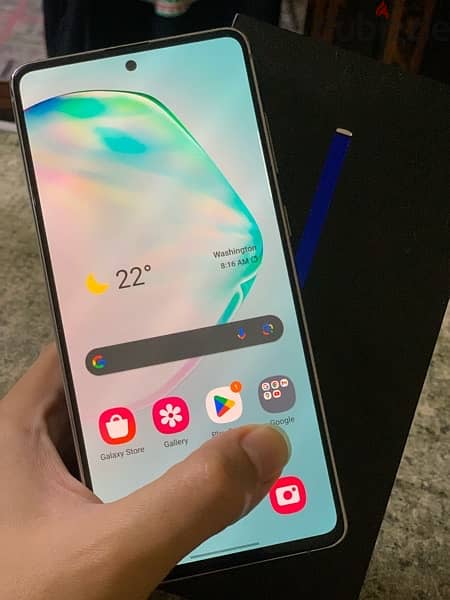 samsung note 10 lite سامسونج نوت حاله ممتازه 3