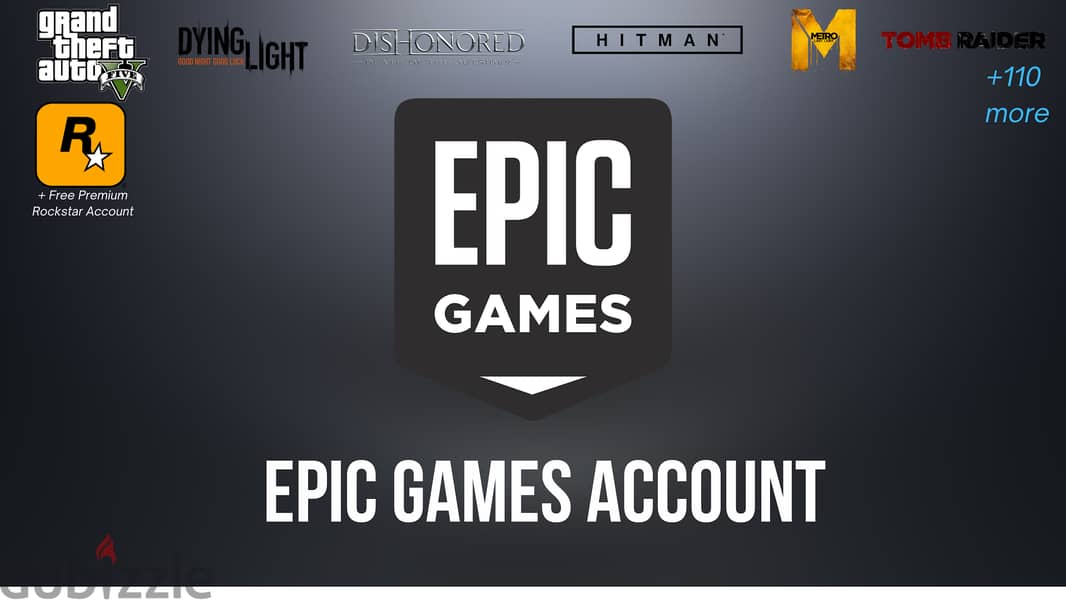 Premium epic games & Rockstar account -اكونت ايبك جيمز وروكستار 0