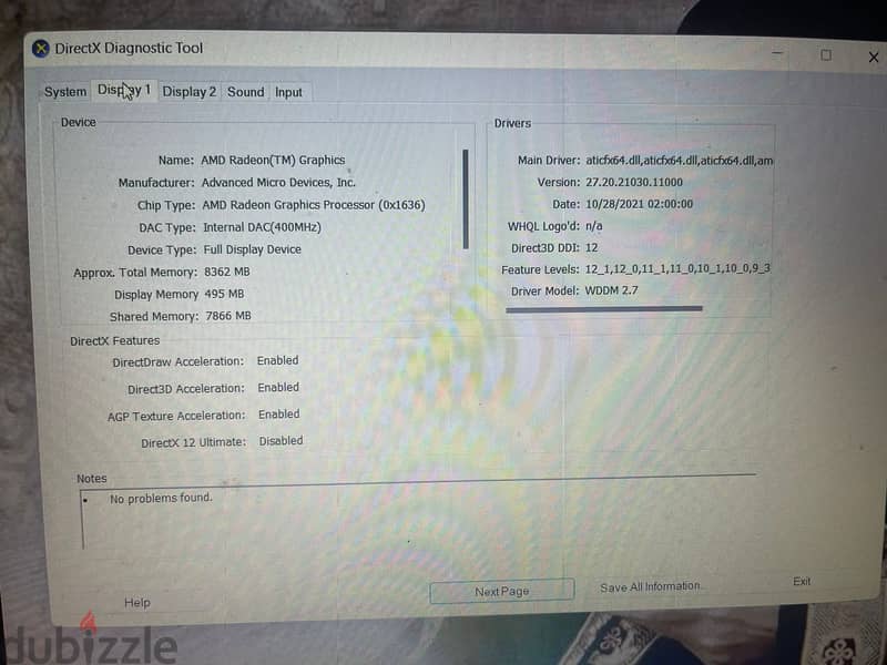 Hp pavilion gaming laptop 15-ec1xxz with windos 11 pro ryzen 7 4800h 4