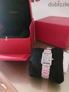 Cartier Tank Must watch brand new with box and catalogue 3000 usd