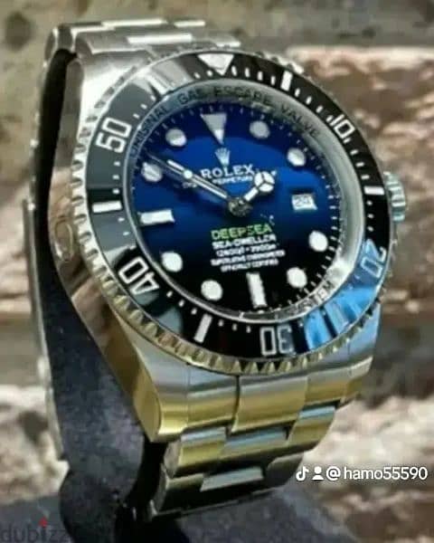 Rolex collections mirror original 
sapphire crystal 7