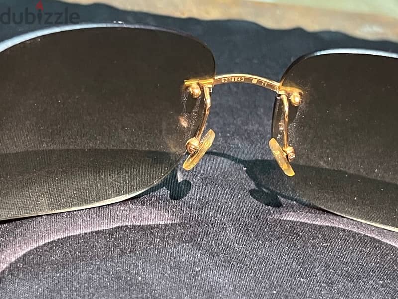 carteir sunglasses نظاره شمسيه كارتير من الذهب 4