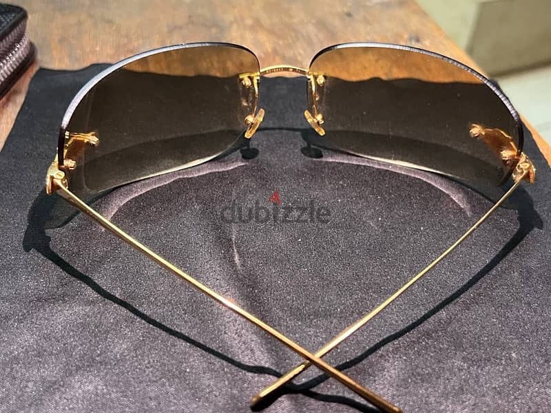 carteir sunglasses نظاره شمسيه كارتير من الذهب 6