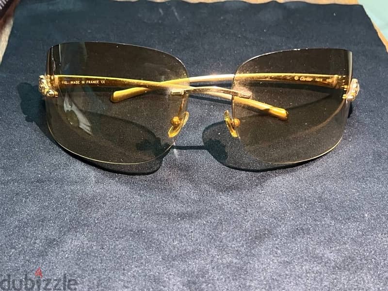 carteir sunglasses نظاره شمسيه كارتير من الذهب 9