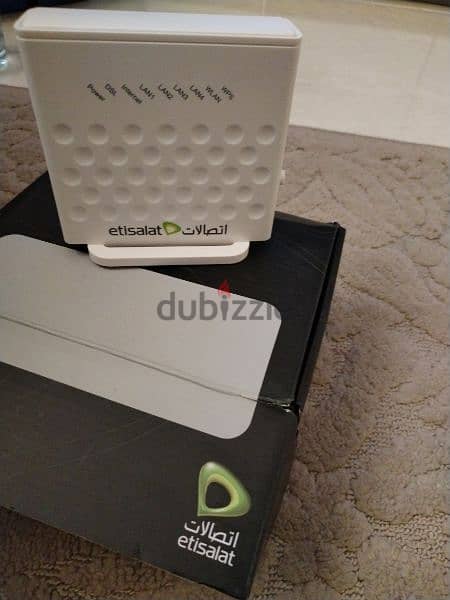 Router Etisalat as New راوتر اتصالات لم يستعمل نهائي 2