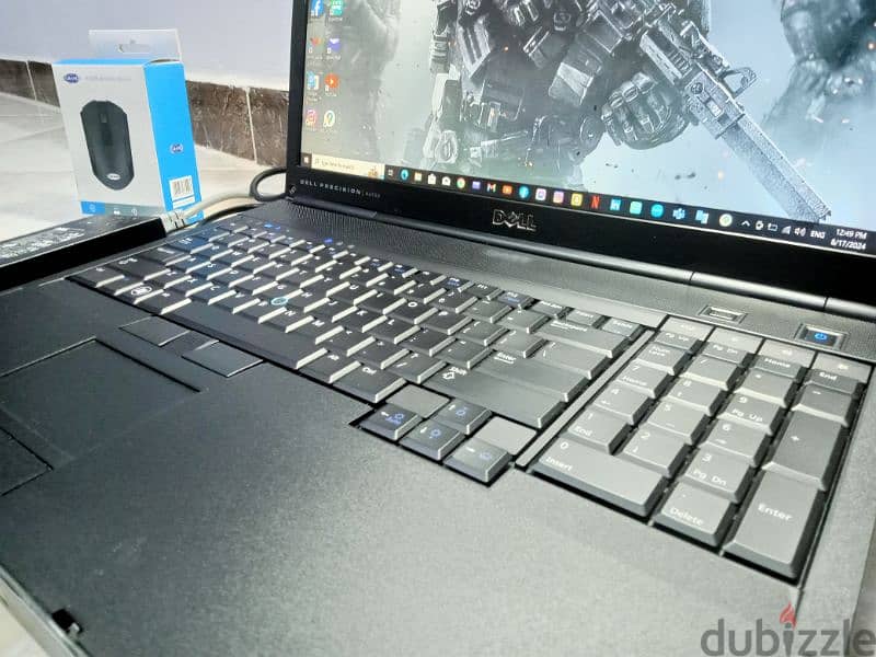 Dell precision workstation ram 16 هاردين وشاشه ١٧ 4