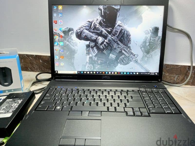 Dell precision workstation ram 16 هاردين وشاشه ١٧ 5