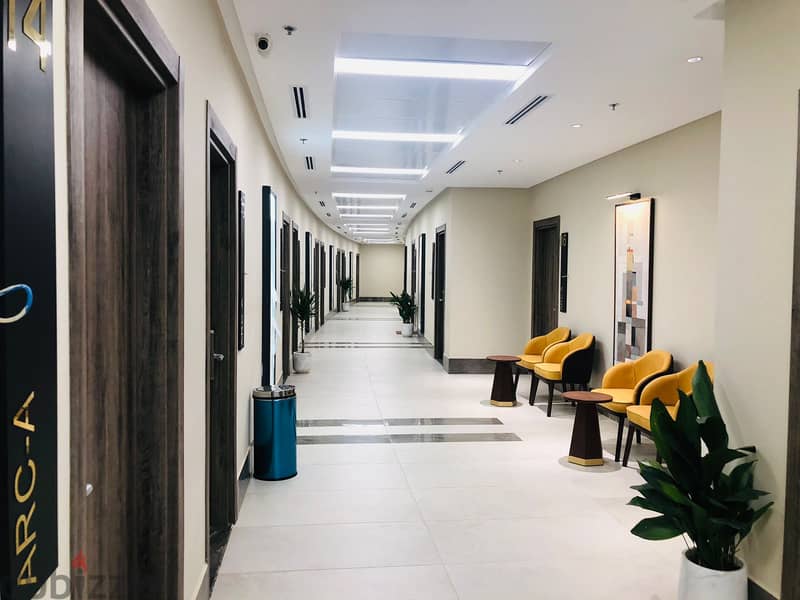 Mivida Clinic Rent 40m New Cairo ميفيدا عيادة ايجار ايترنا التجمع 4